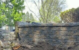 Stone wall